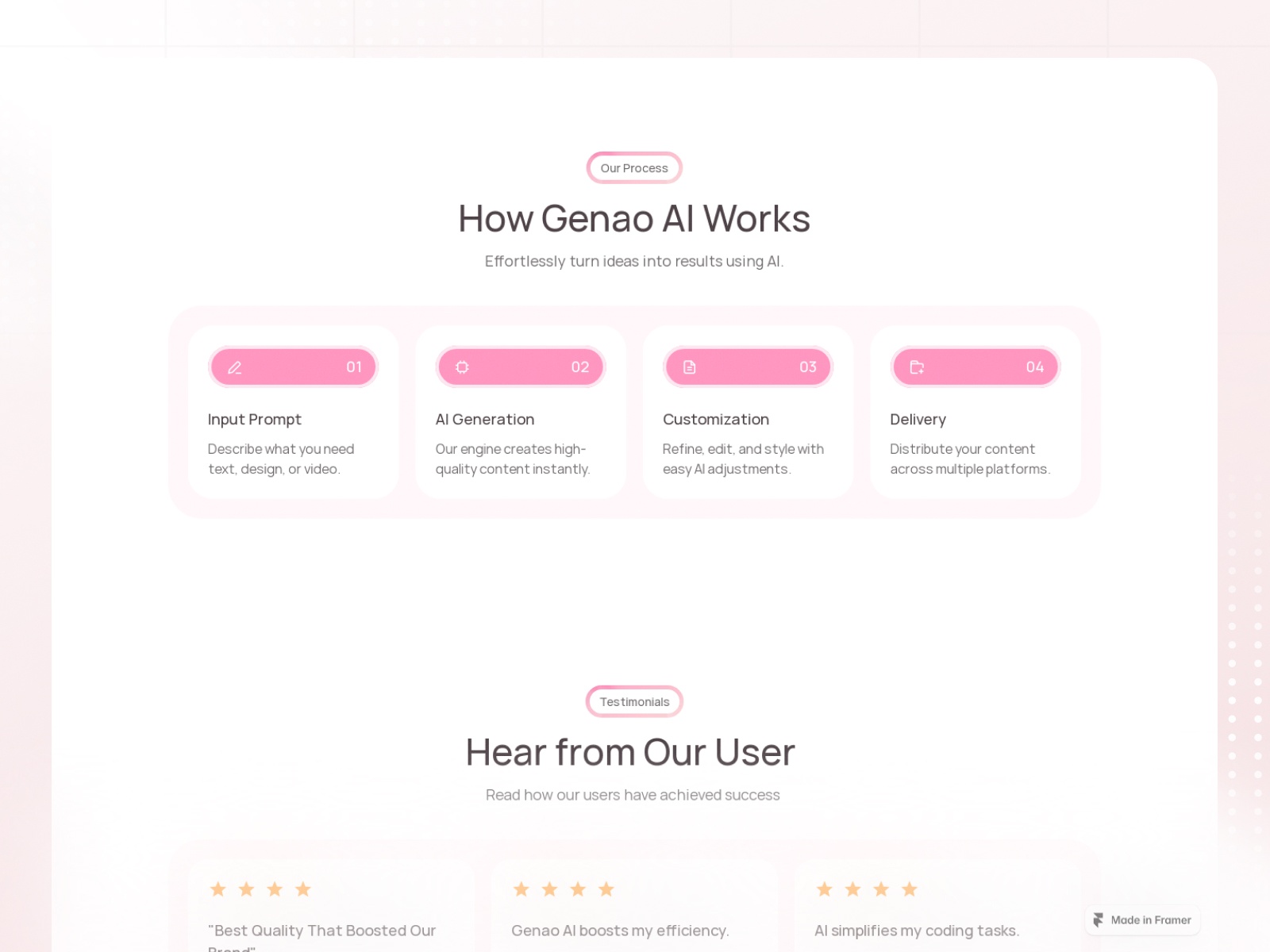 极简动效 AI 机构落地页设计灵感，人工智能、SaaS Framer 网站模板详情图 3