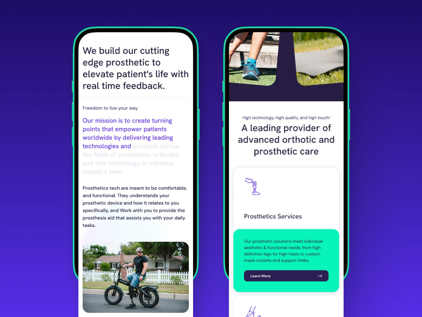 现代专业 AI 产品官网设计灵感，人工智能、医疗健康 Framer 网站模板详情图 4