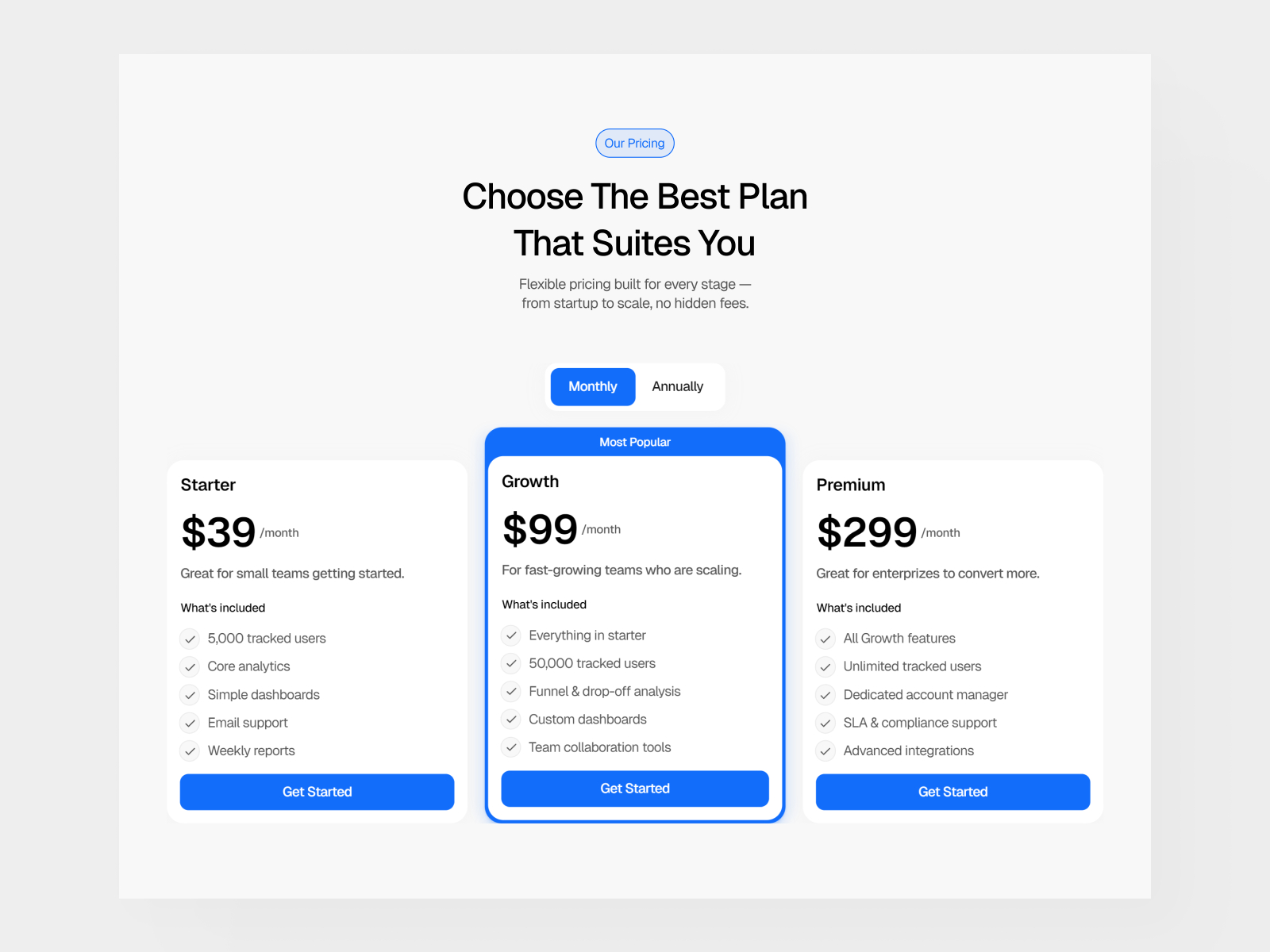 极简现代 SaaS 产品官网设计灵感，SaaS、落地页 Framer 网站模板详情图 3