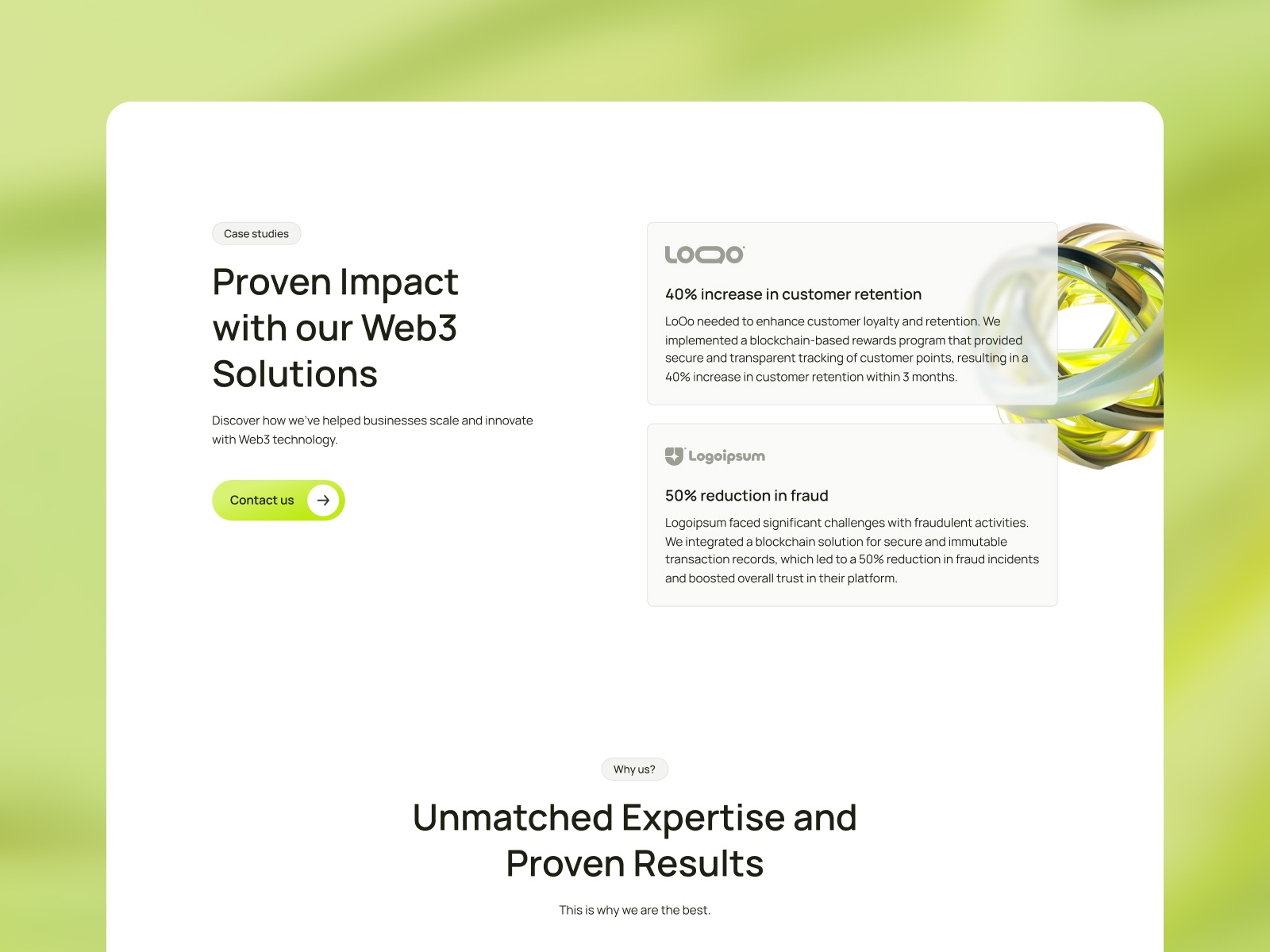 黑白极简专业 Web3 项目官网设计灵感，Web3、SaaS Framer 网站模板详情图 4