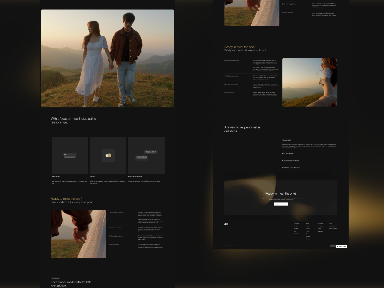 极简 SaaS 产品官网设计灵感，SaaS、作品集 Framer 网站模板详情图 2