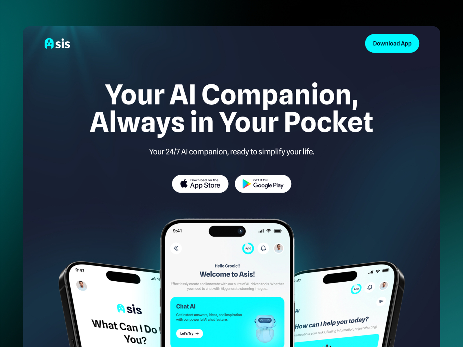 高级暗黑专业 AI 产品官网设计灵感，人工智能、SaaS Framer 网站模板详情图 3