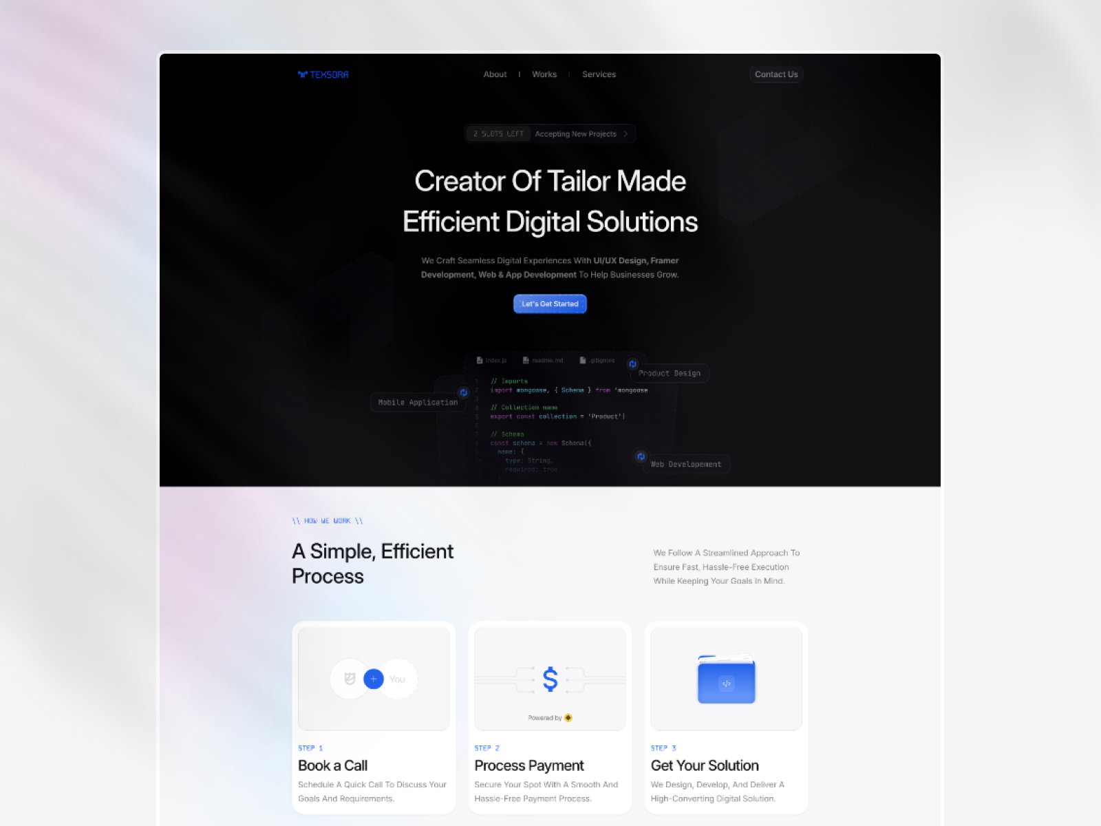 现代专业企业服务官网设计灵感，SaaS、设计工作室 Framer 网站模板详情图 1