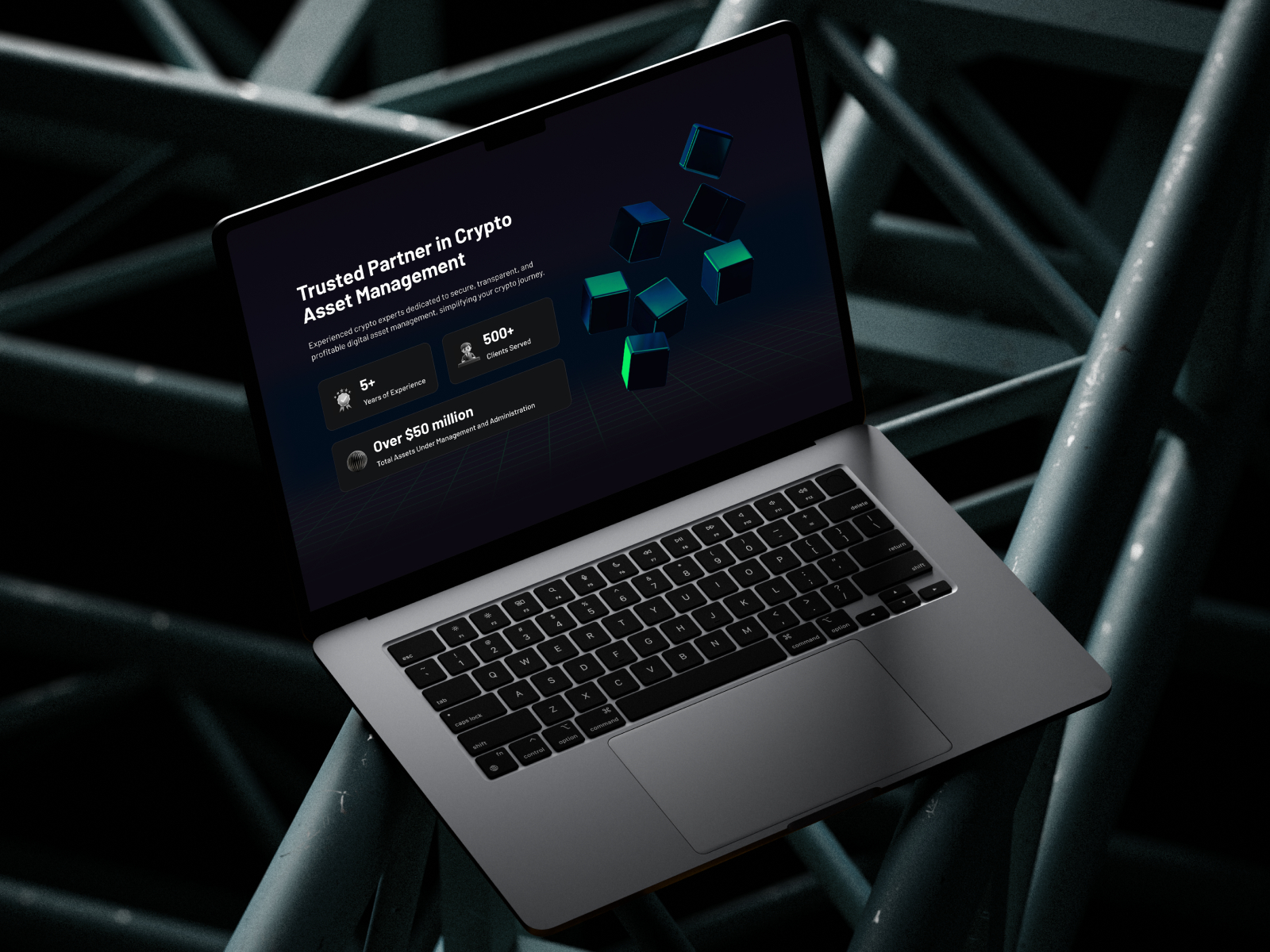 现代专业 Web3 项目官网设计灵感，Web3、设计工作室 Framer 网站模板详情图 4