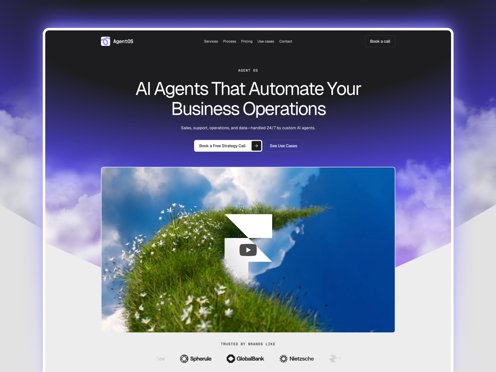 专业渐变 AI 产品官网设计灵感，人工智能、SaaS Framer 网站模板详情图 1