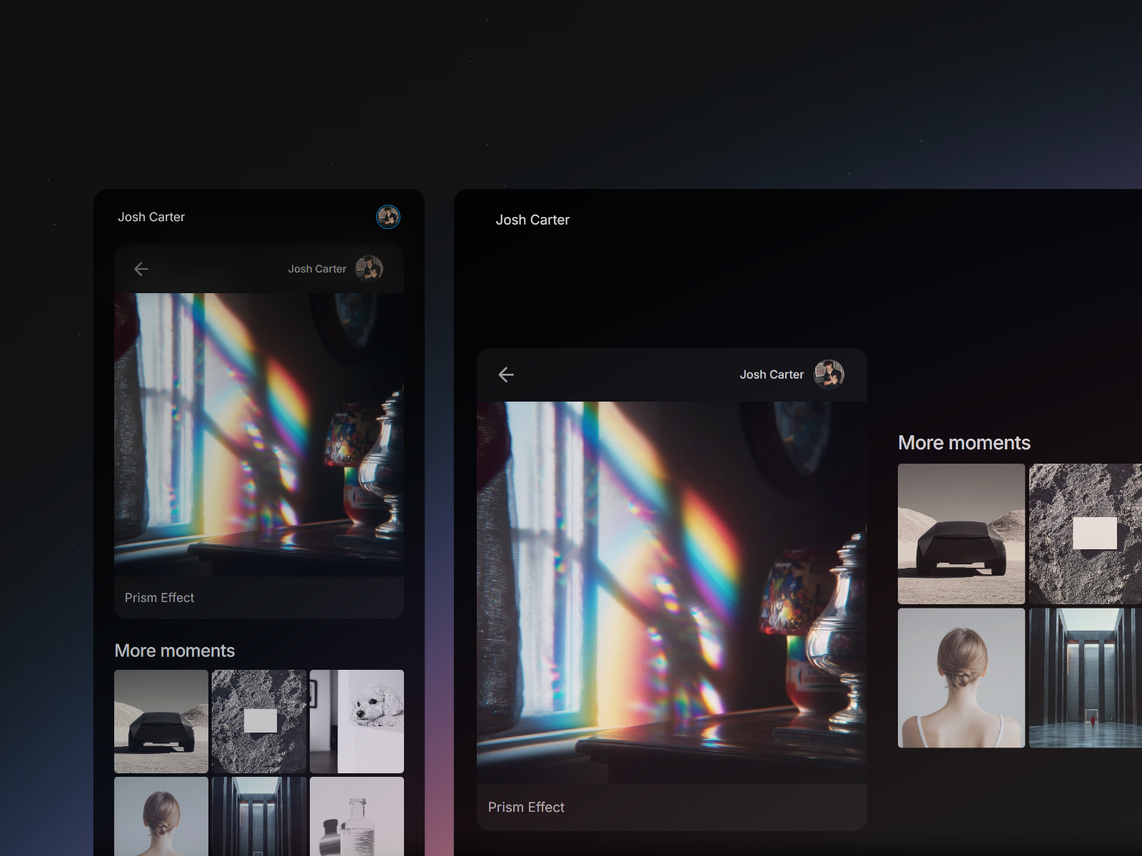 现代专业作品集网站设计灵感，设计工作室、作品集 Framer 网站模板详情图 4