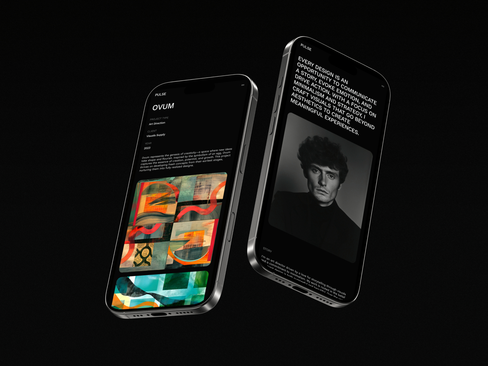 极简作品集网站设计灵感，SaaS、作品集 Framer 网站模板详情图 2