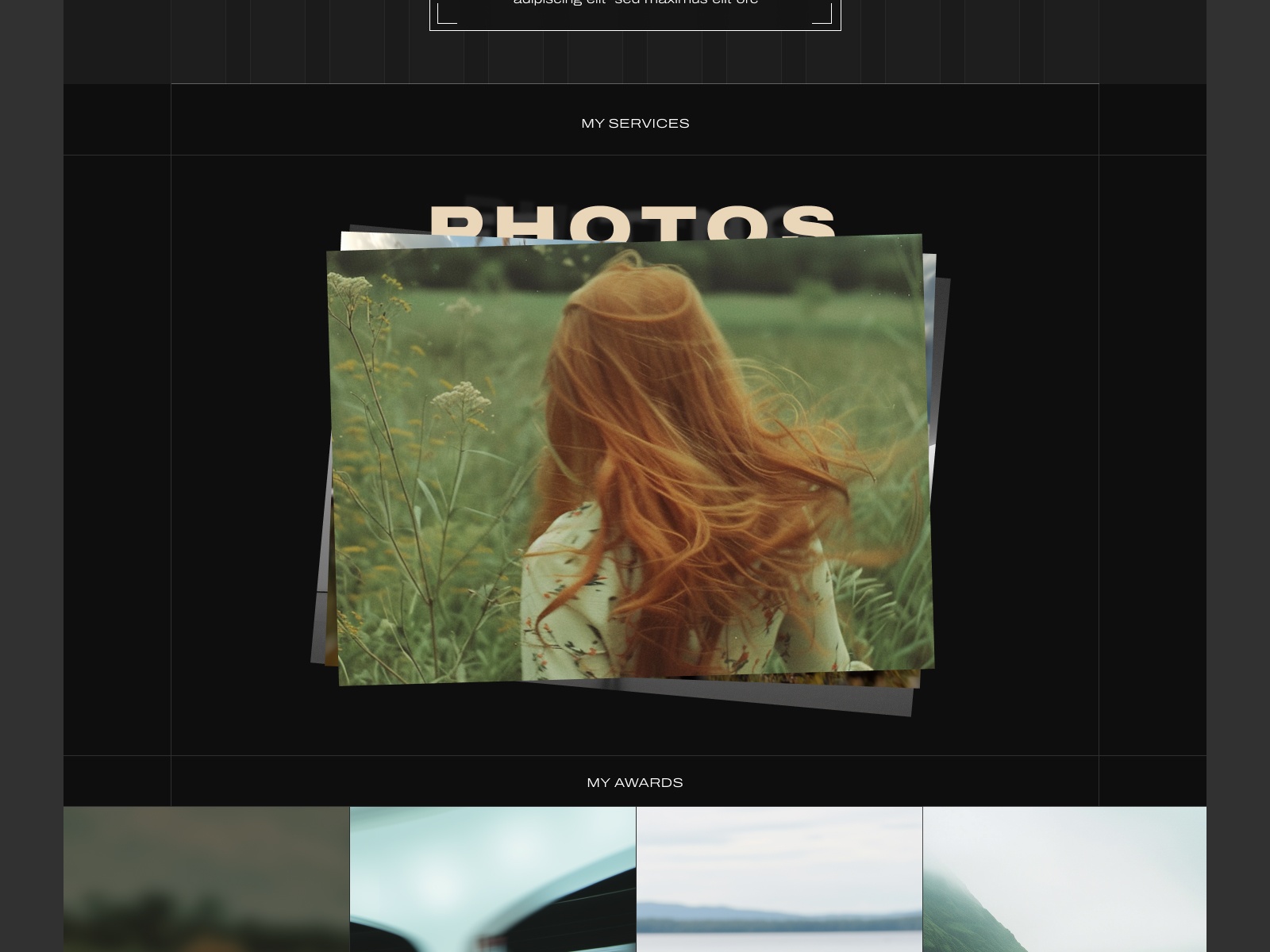 现代作品集网站设计灵感，作品集 Framer 网站模板详情图 4