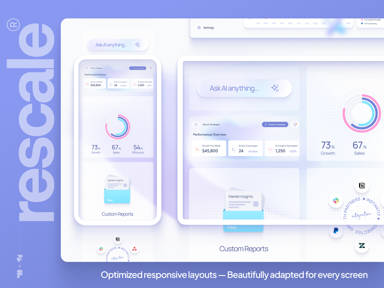 现代专业 SaaS 产品官网设计灵感，人工智能、电商 Framer 网站模板详情图 4