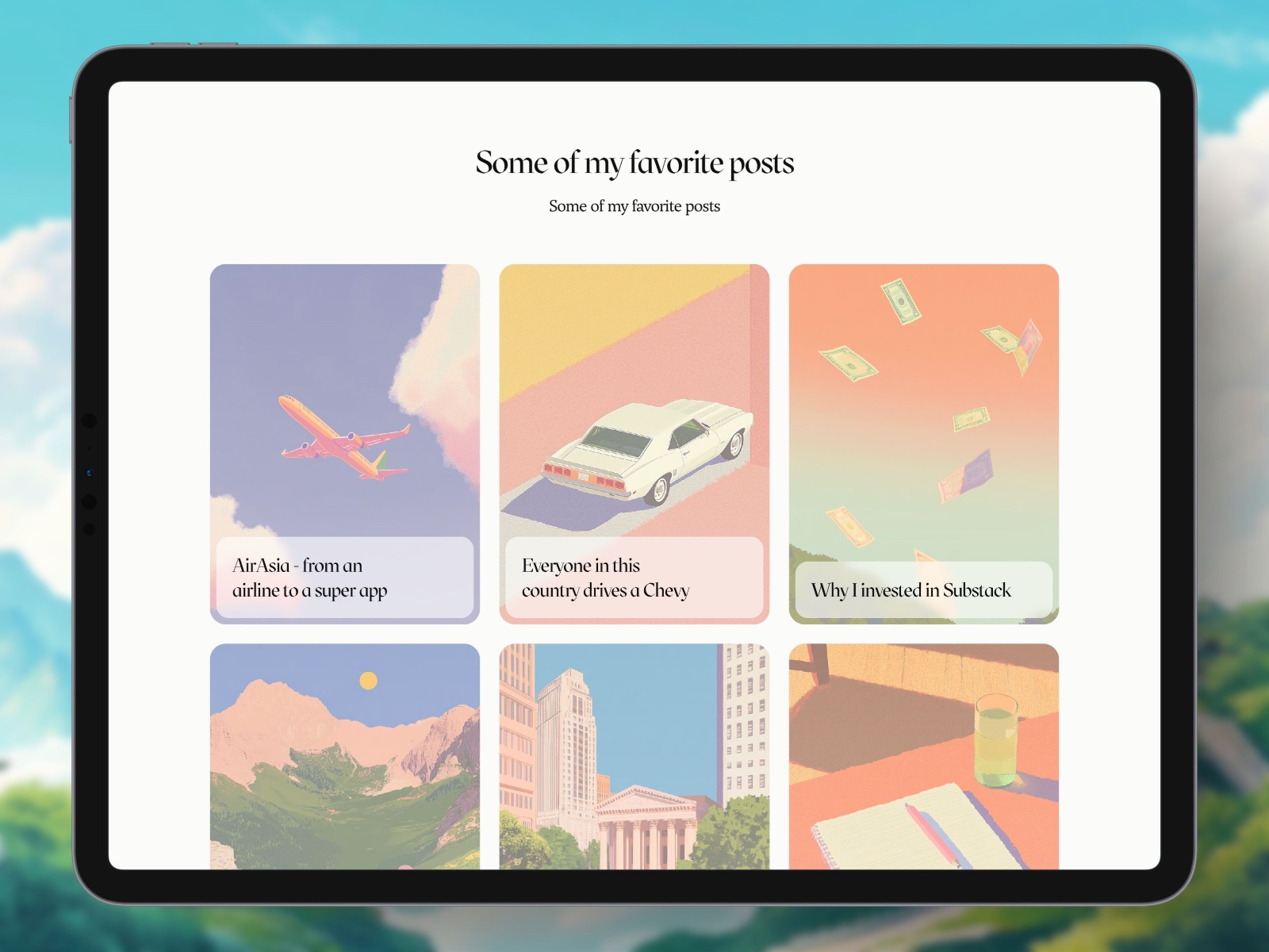 博客媒体网站设计灵感，博客内容 Framer 网站模板详情图 2