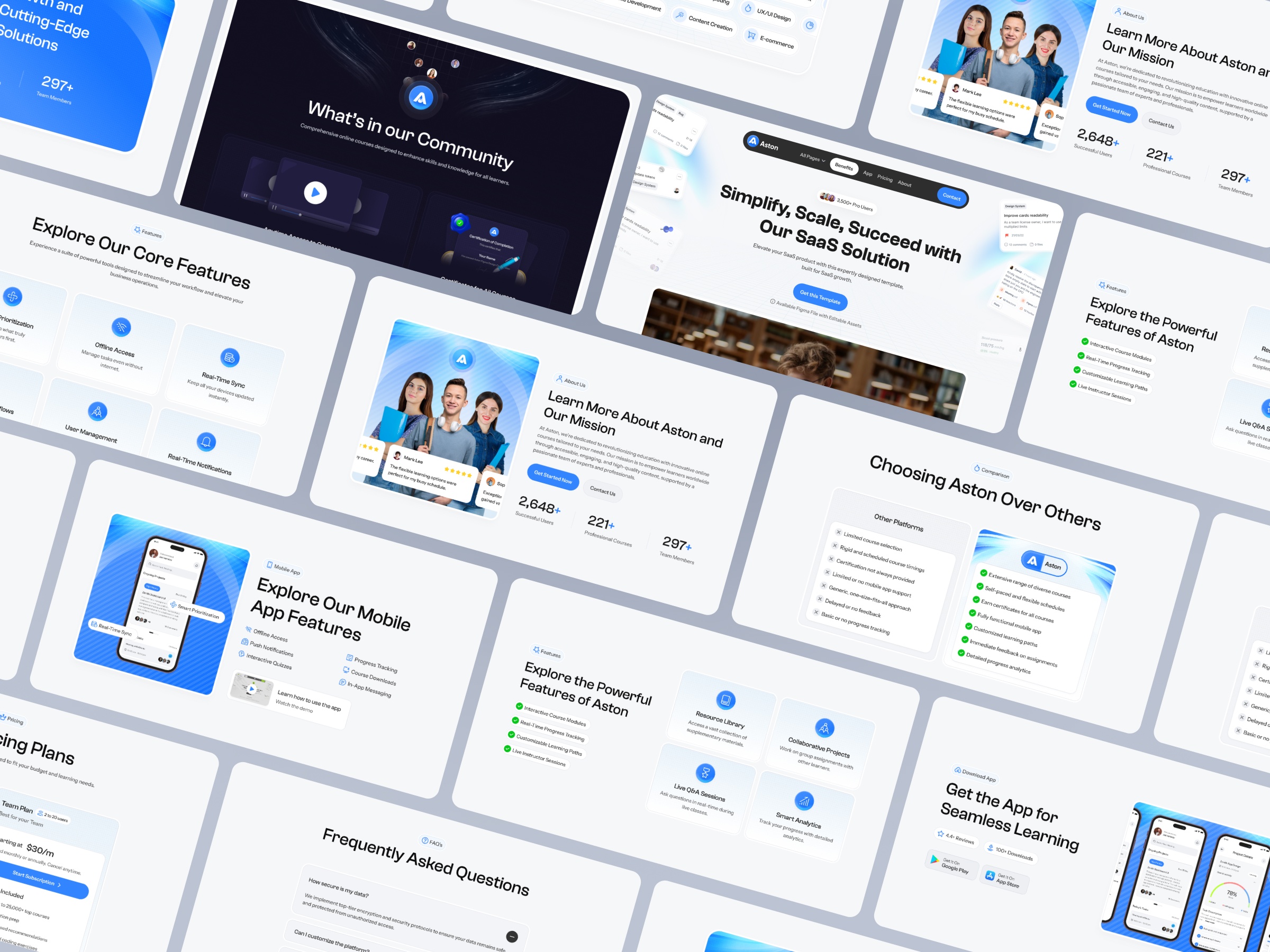 AI 产品官网设计灵感，人工智能、SaaS Framer 网站模板详情图 4
