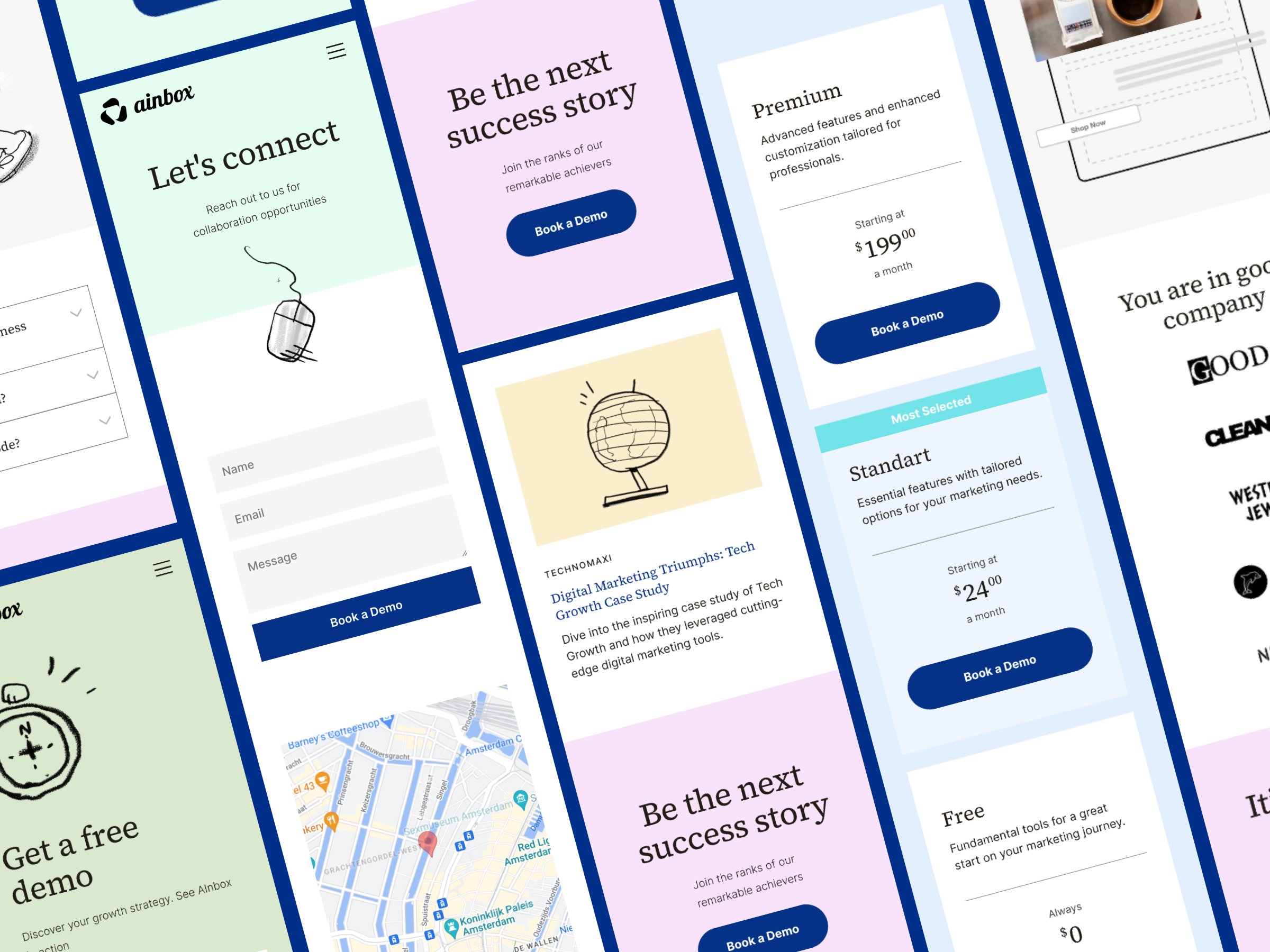 AI 产品官网设计灵感，人工智能、SaaS Framer 网站模板详情图 4