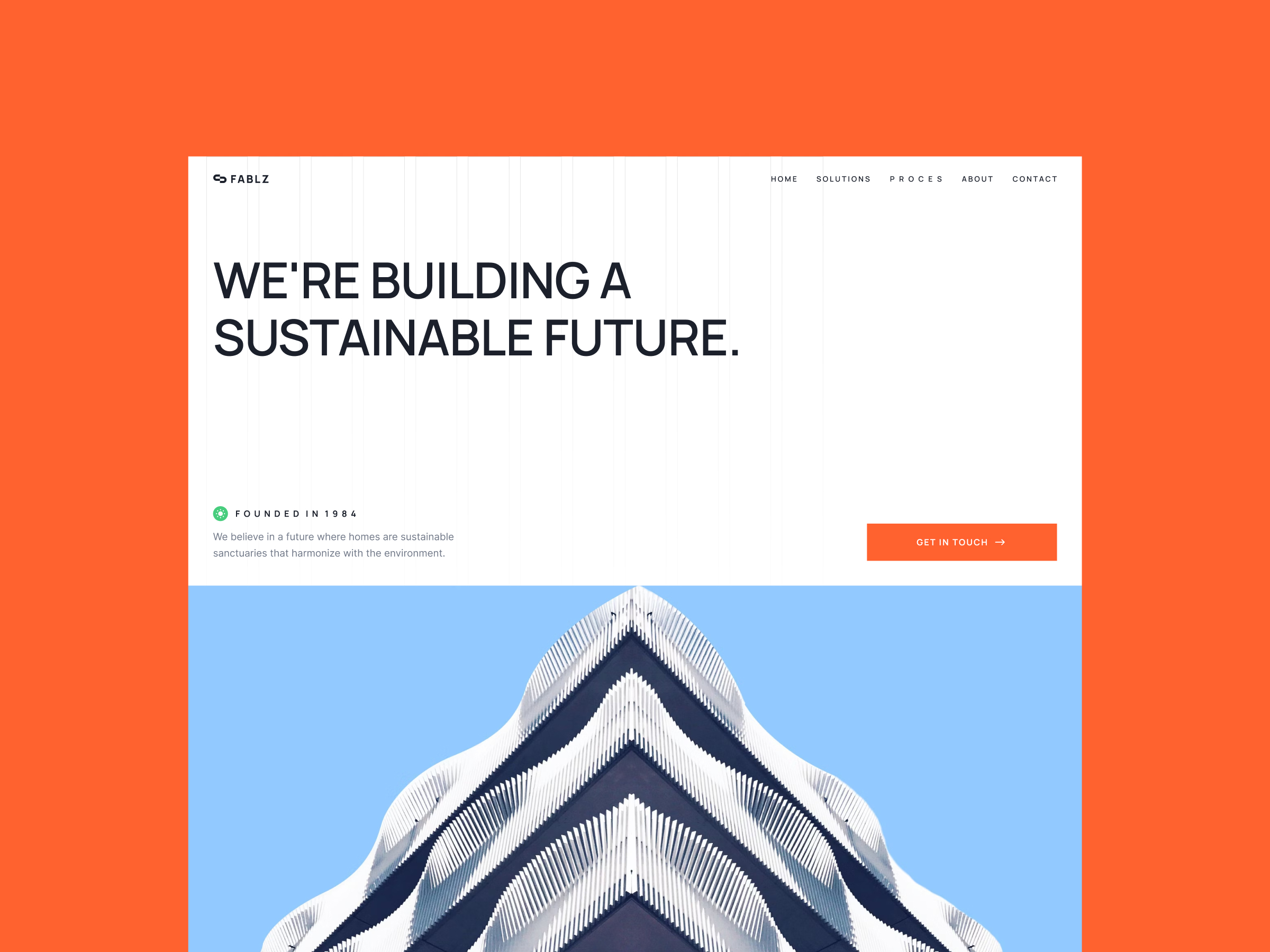现代专业房地产网站设计灵感，房地产、建筑空间 Framer 网站模板详情图 1