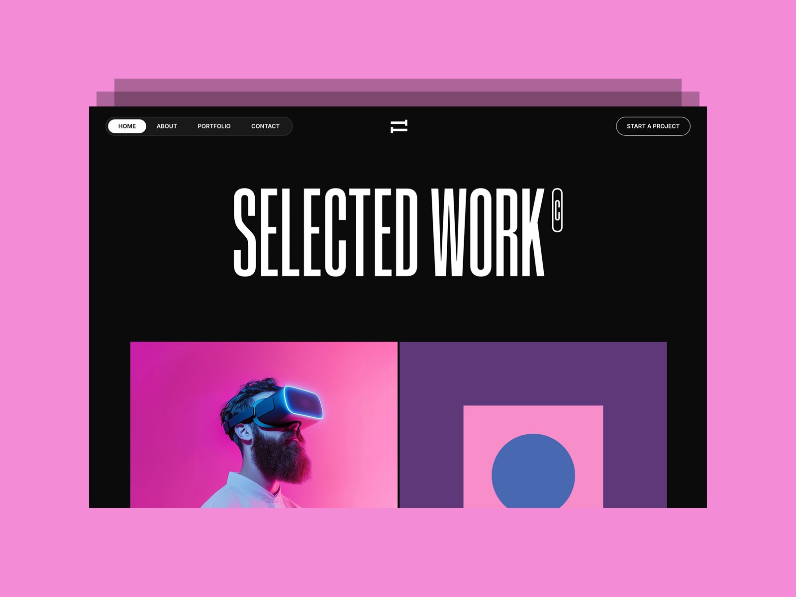 现代专业创意机构官网设计灵感，设计工作室、作品集 Framer 网站模板详情图 4