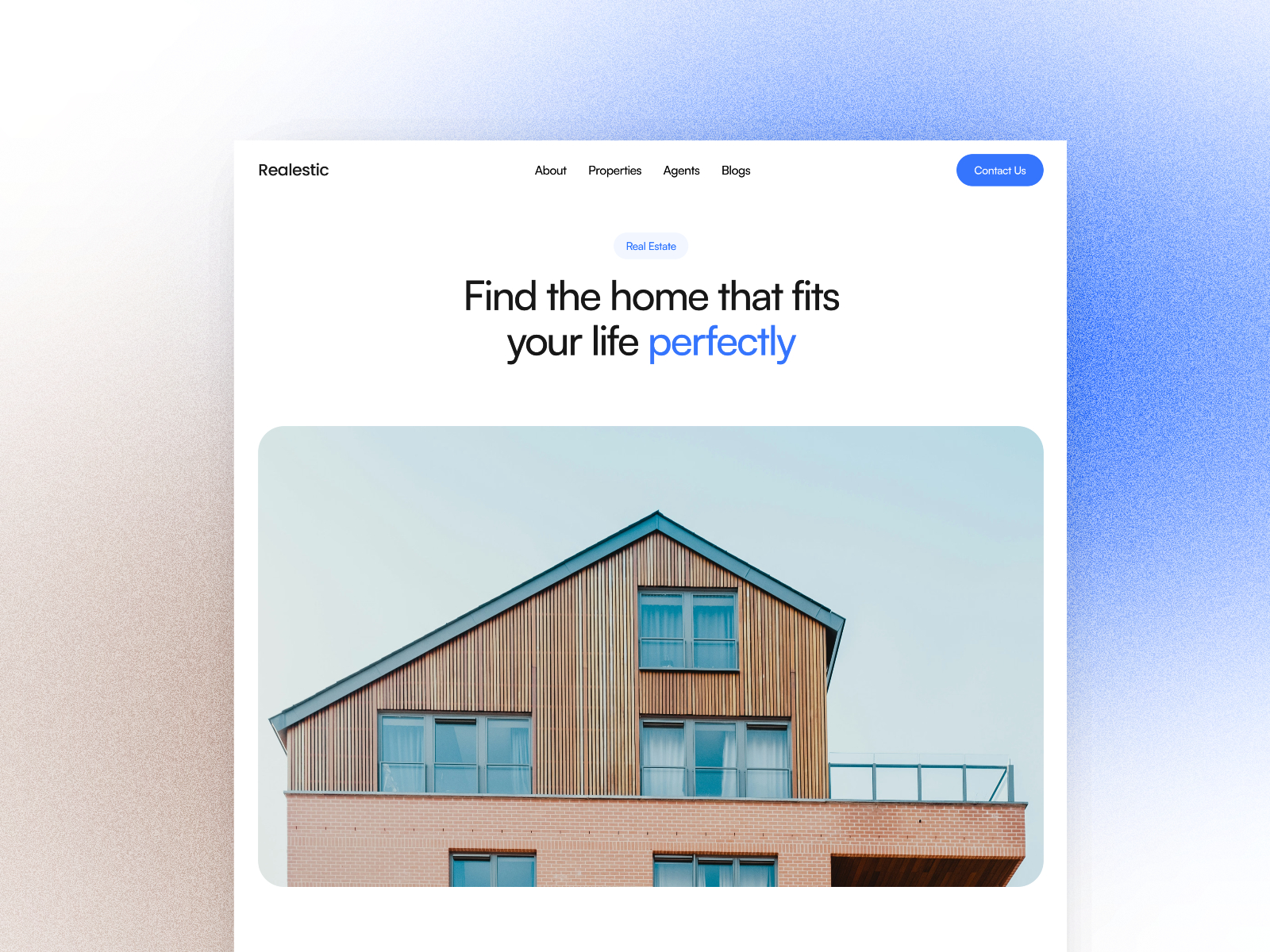 现代房地产网站设计灵感，房地产、企业官网 Framer 网站模板详情图 1