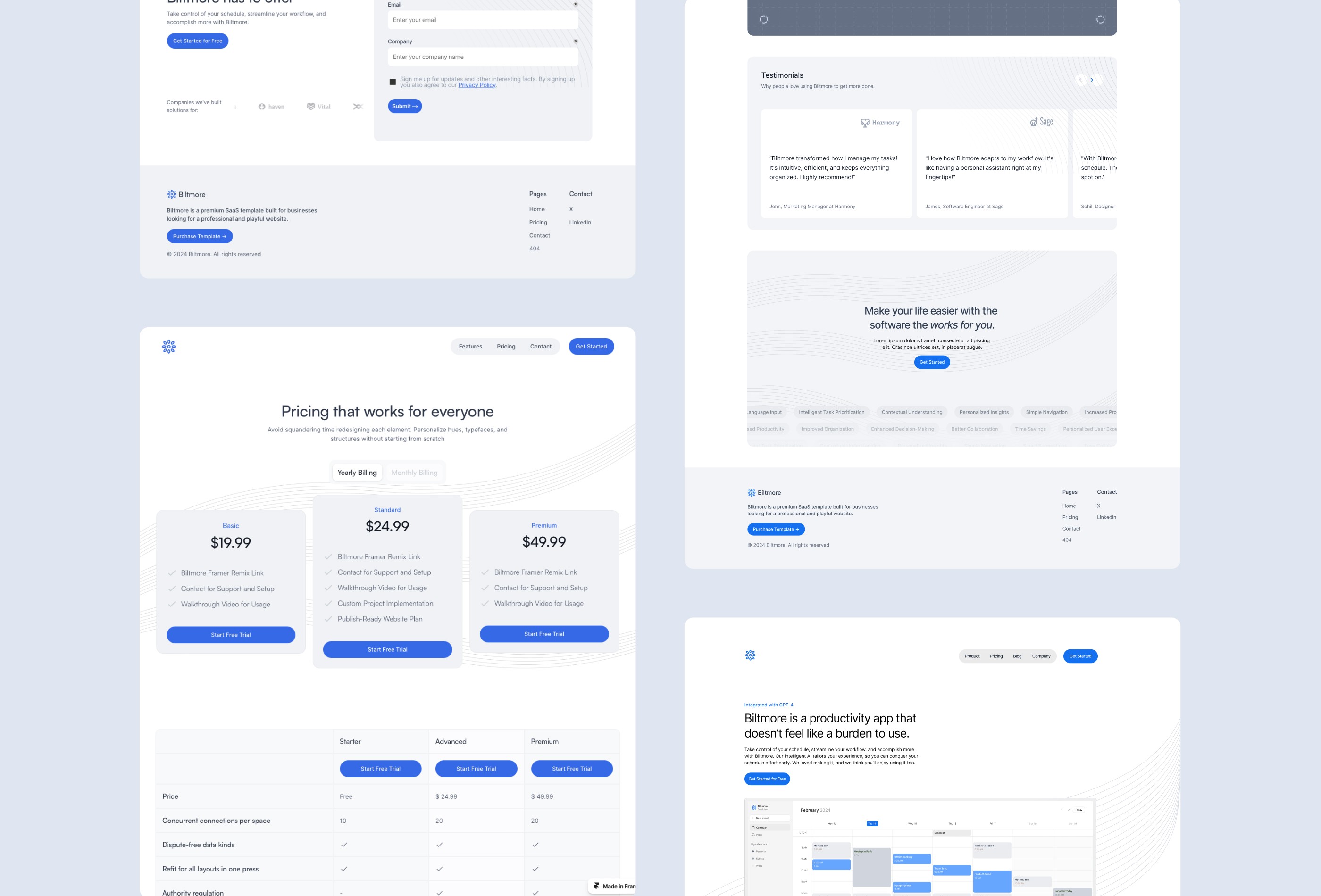 Web3 项目官网设计灵感，Web3、SaaS Framer 网站模板详情图 4