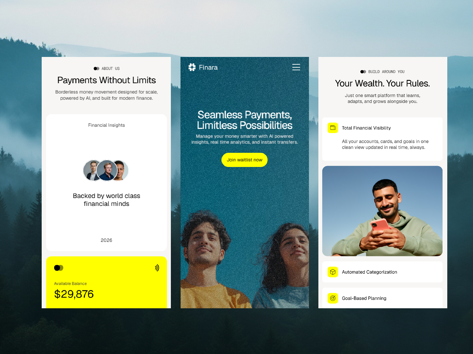 现代专业 AI 产品官网设计灵感，人工智能、金融科技 Framer 网站模板详情图 4