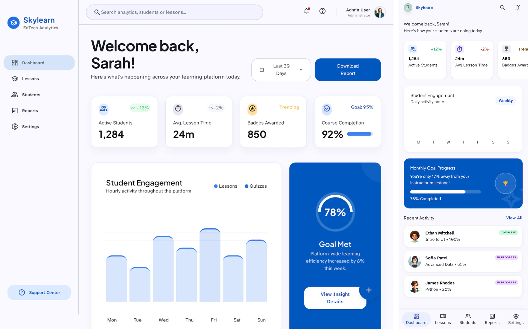 Skylearn 设计系统预览